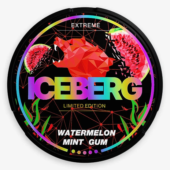 ICEBERG - WATERMELON MINT GUM - EXTREME