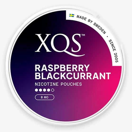XQS RASPBERRY Blackcurrant 8mg
