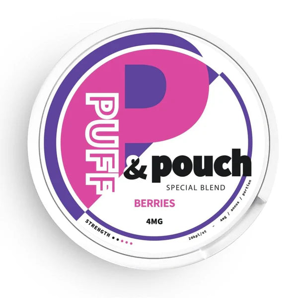PUFF & POUCH - BERRIES - 4MG