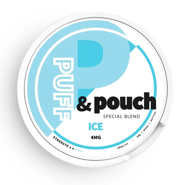 PUFF & POUCH - ICE - 4MG